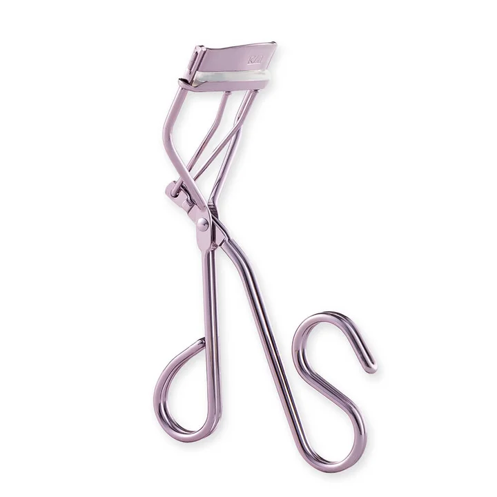 Ring Eyelash Curler 22.5 PURPLE GOLD。S字のリング形状ハンドルが付いたパープルゴールドのビューラー
