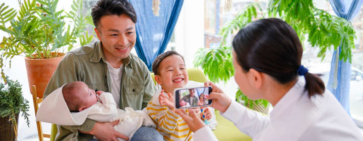 まごチャンネルにスマホから動画や写真を送る