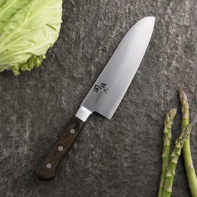 関孫六 べにふじ 三徳165mmの商品写真