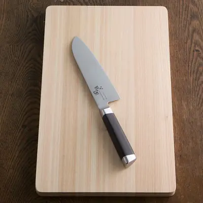 関孫六 ダマスカス 三徳包丁165mmの商品写真